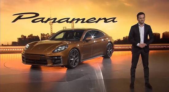 Porsche new Panamera Shanghai world premiere and announced the price of 1.038 million yuan _fororder_image002