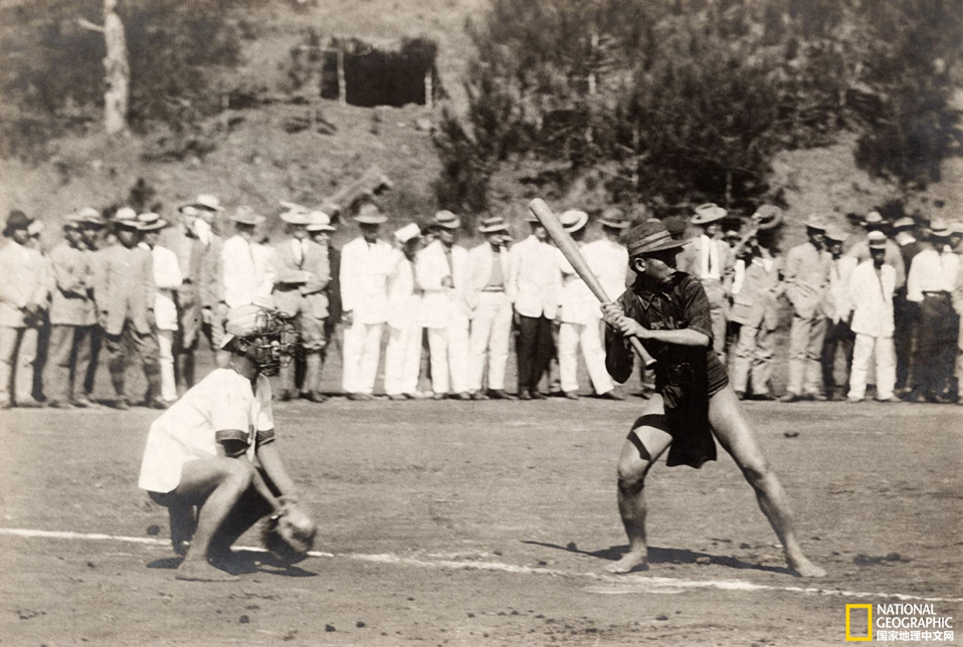 Old National Geographic photos: Learn about baseball.